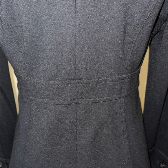 Reitmans Elegant Black Pea Coat Women’s Size 7 - Picture 6 of 14
